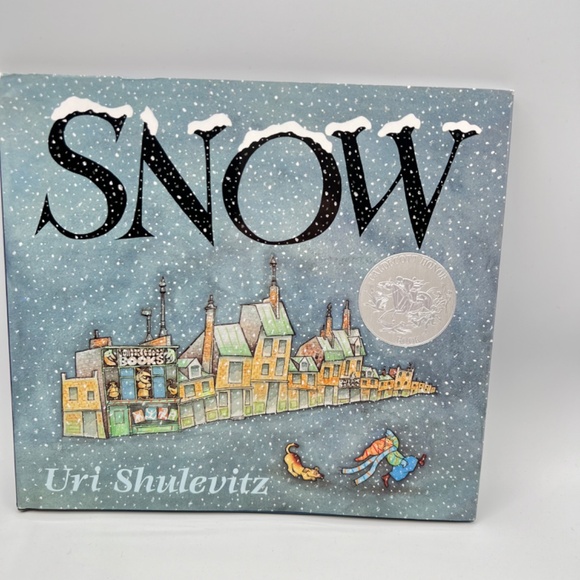 Children's Kid Snow Snowflake Winter Holiday Hardcover Book Vintage - Picture 6 of 11